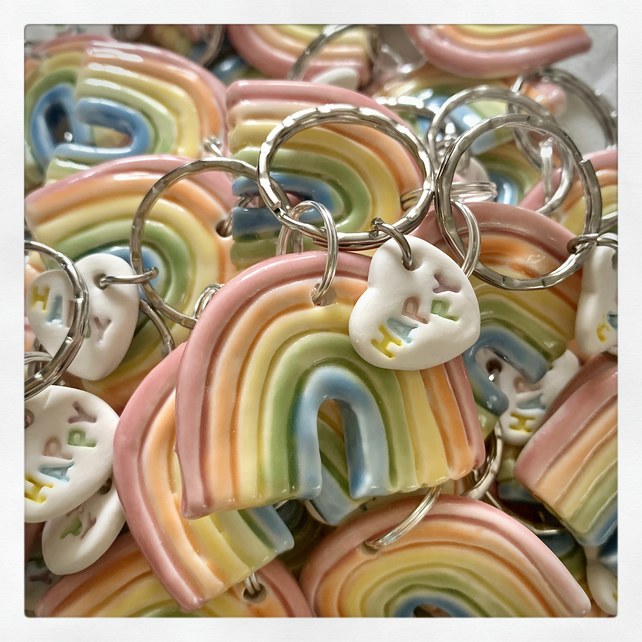 RAINBOW KEYRING