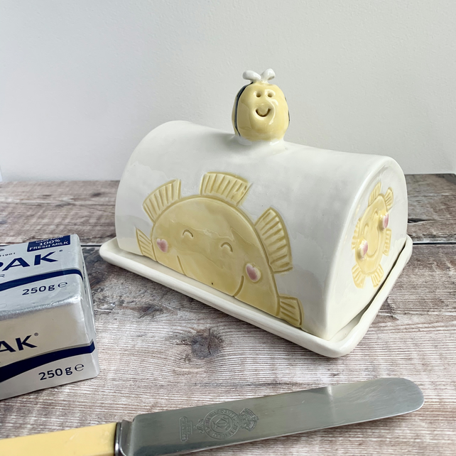 SUNSHINE BUTTER DISH