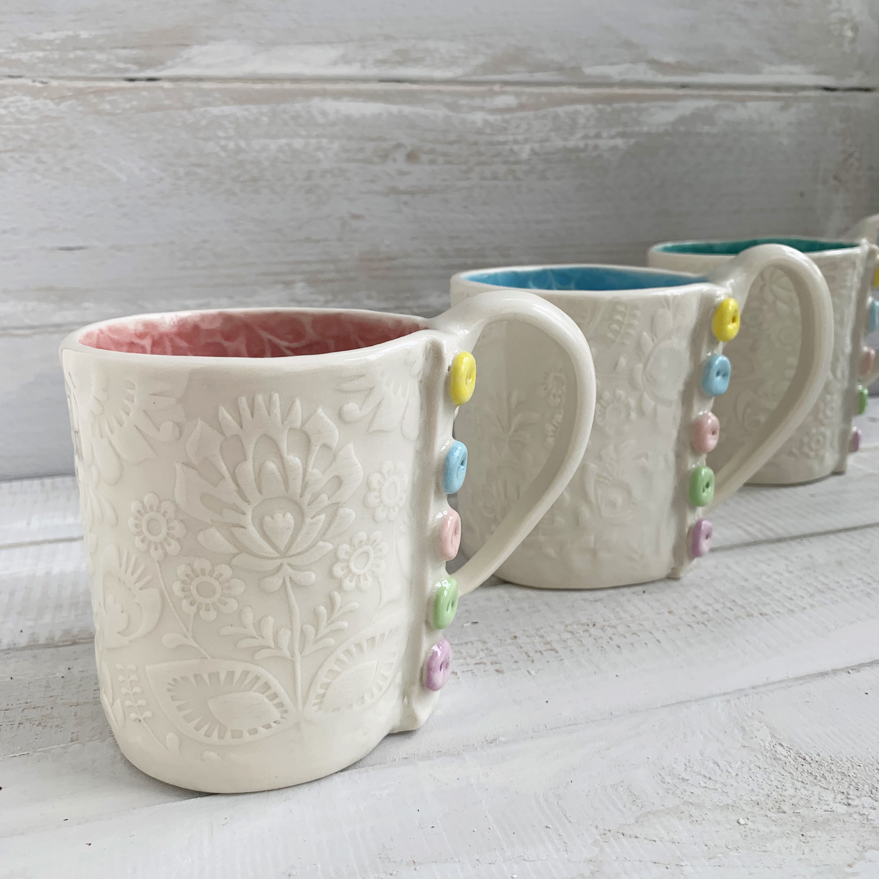 Button Mugs